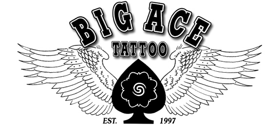 Big Ace Tattoo Custom
